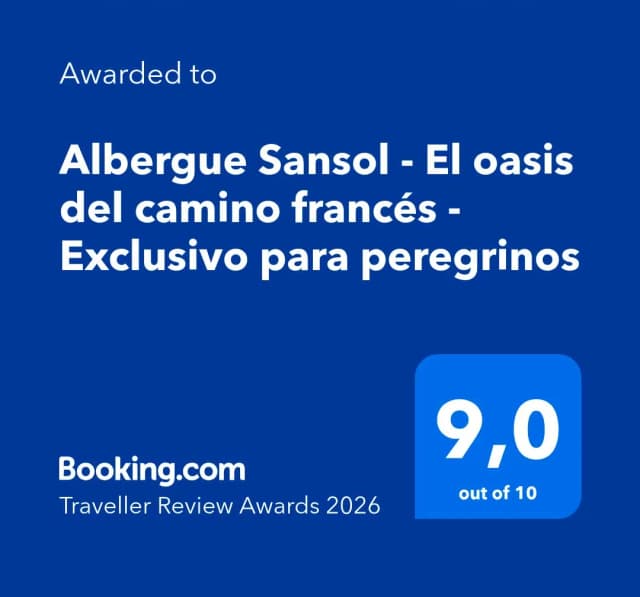 Booking.com Traveller Review Awards 2026 - 9,0 out of 10