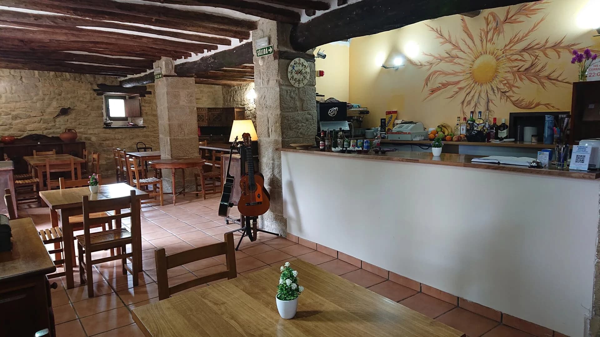 Exterior del albergue