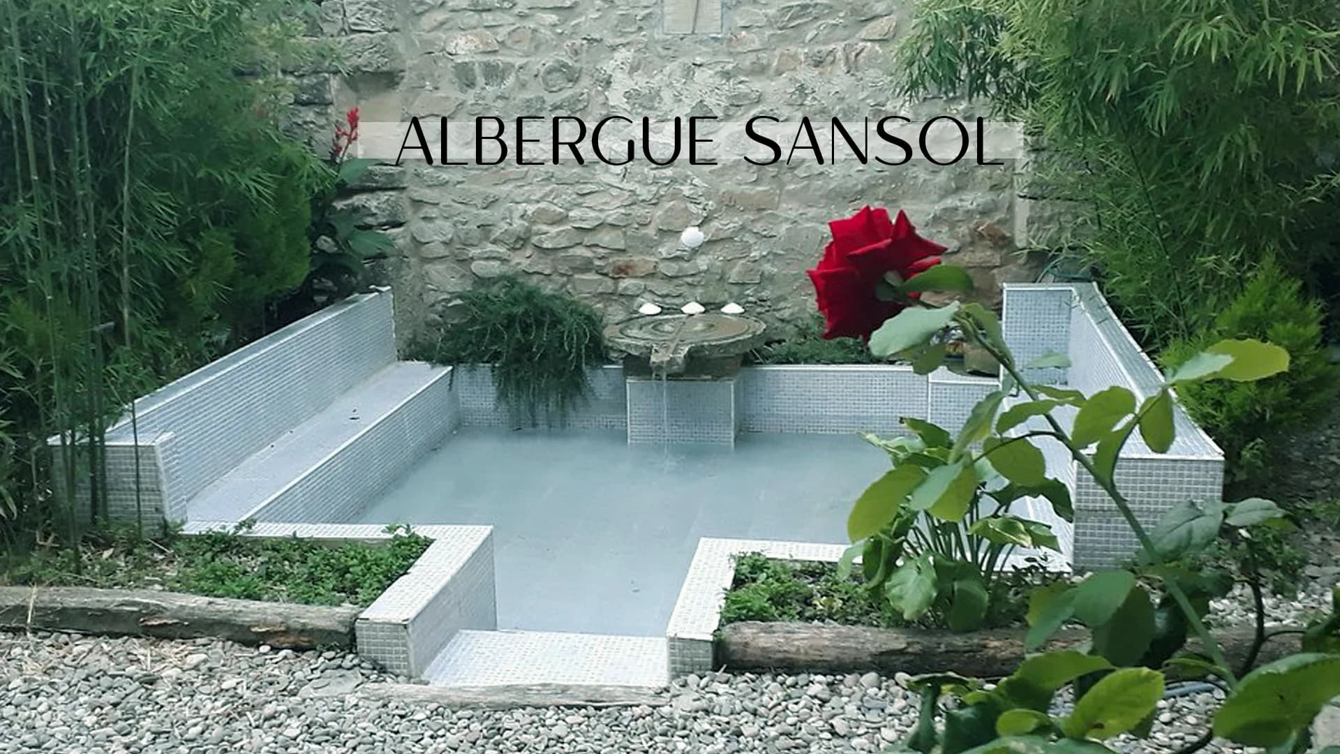 Pediluvio del albergue