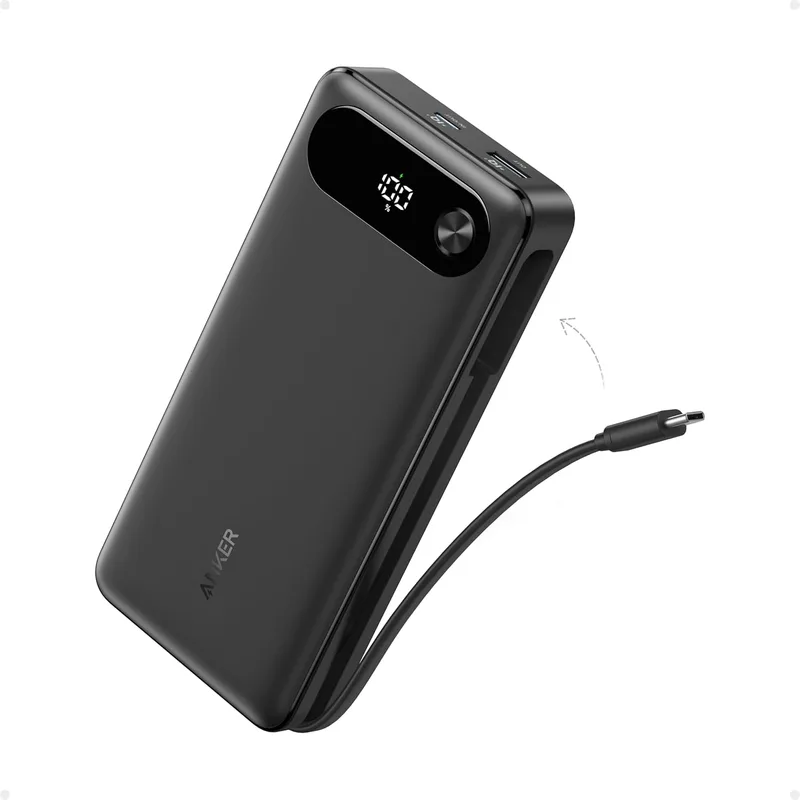 Anker Cargador portátil de 20.000 mAh con Cable USB C Integrado