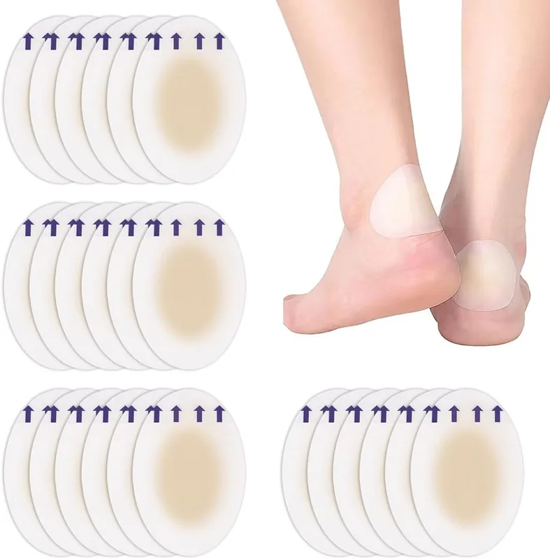 MKEAWUU Vaselina Pies Camino Santiago 24 Piezas Apósitos Gel Para Cuidado Pies B…