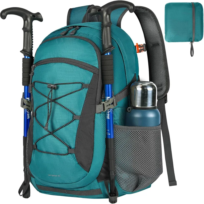 RAINSMORE Mochila Senderismo 40 Litros Mochila de Viaje para Hombre Mujer Mochil…