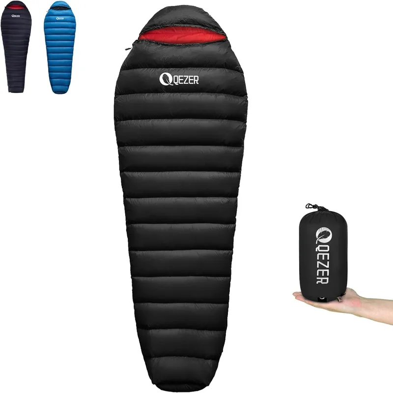 Saco de Dormir de plumón - 5 ℃, 3~4 Estaciones Ultraligero 660 FP [ 210 cm × 80…
