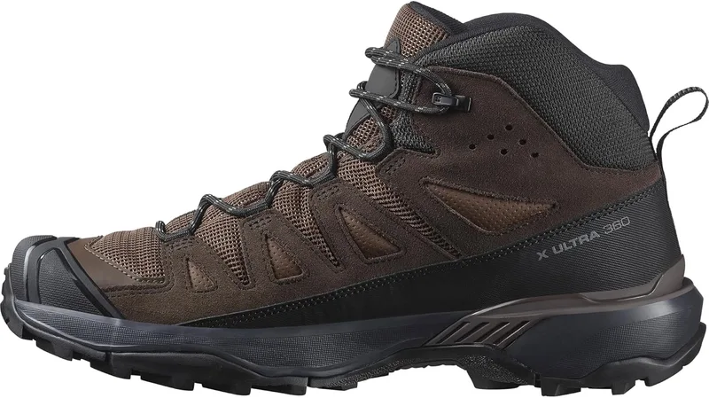 Salomon X Ultra 360 Leather Mid Gore-Tex Impermeables Zapatillas de Senderismo p…